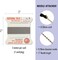 Griffin Silk Bead Cord Perlseide – Size 3 (0.50mm) – 2 Meters per Card – Stainless Steel Needle Attached – for Knotting Pearls, Gemstones, Crystals and Beads